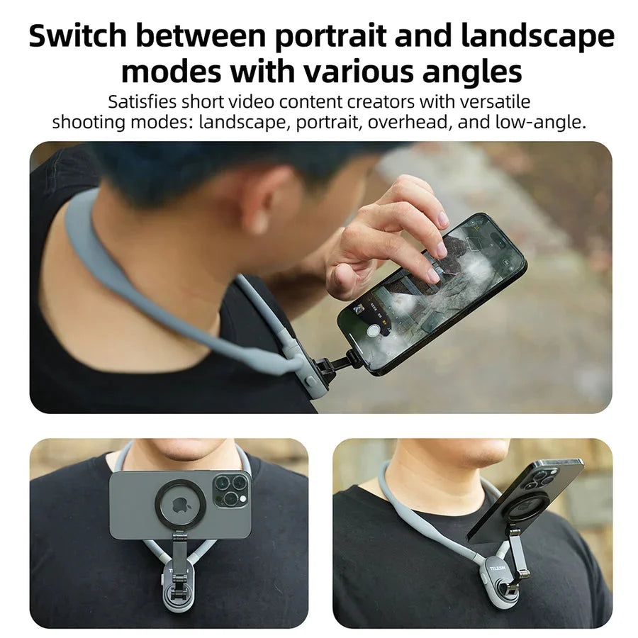 FreeFlow™ - Magnetic Neck Mount For Phones