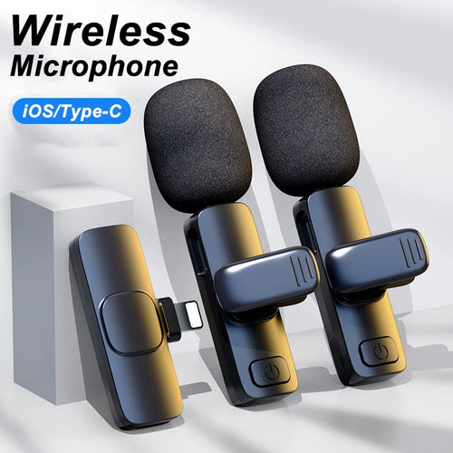 The AirClip™ - Professional Wireless Lavalier Lapel Microphone